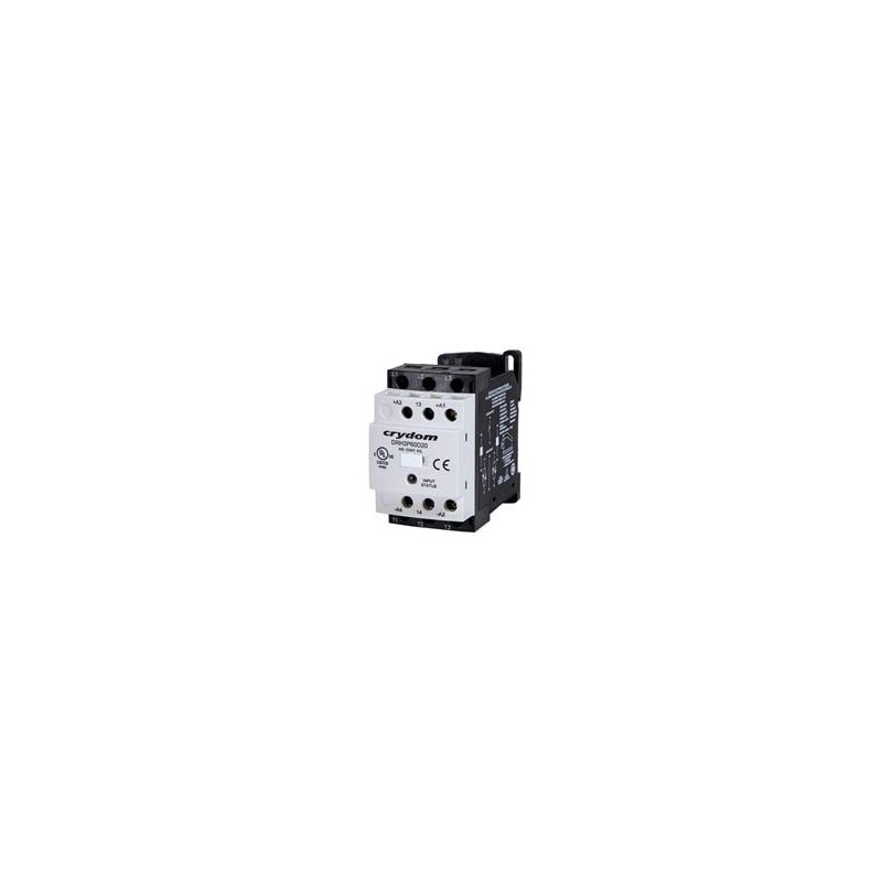 1 pcs : DRH3P60A18R - Contactors - Solid State 18A 600AC 280A/DC In RN 3Leg 3phs DINRai