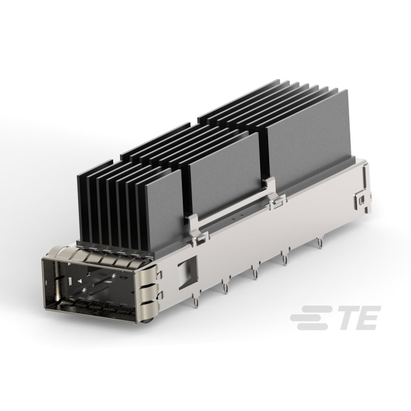 1 pcs - TE Connectivity QSFP Connector, Cage & Heatsink 1-Position, 2342933-3