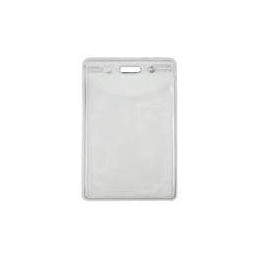 1 pcs : 35026 - PPE Safety Equipment / Lockout Tagout HOLDER, VINYL, SGL PKT, VERT FORMAT, 2-3/4INX3-7/8IN I(S)