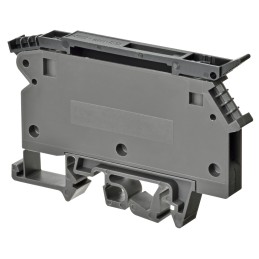 1 pcs - Omron DIN Rail Terminal Block, 50A, 12 AWG Wire, Push In Termination