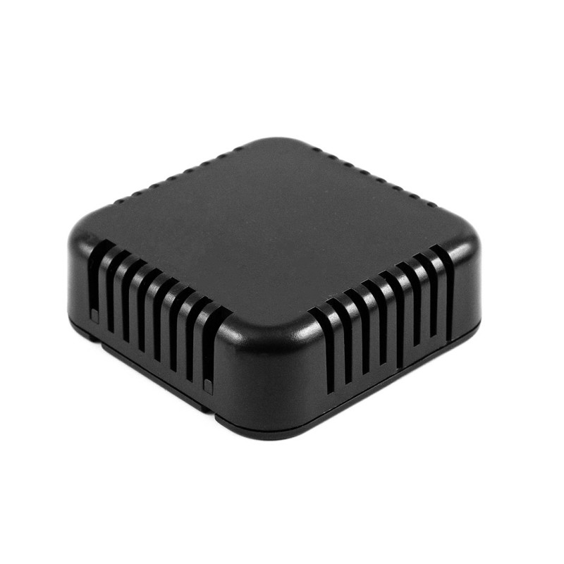 1 pcs - Hammond 1551 Series Black ABS Enclosure, IP30, Black Lid, 60 x 60 x 20mm
