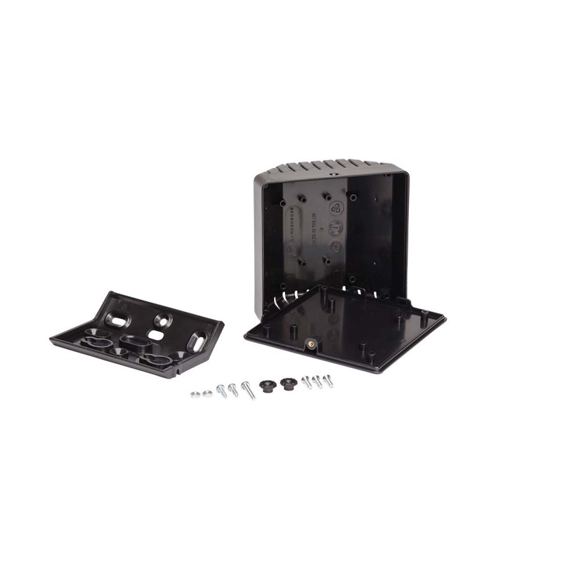 1 pcs - CAMDENBOSS 1500 Series Plastic Enclosure, IP30, 100 x 100 x 53.2mm