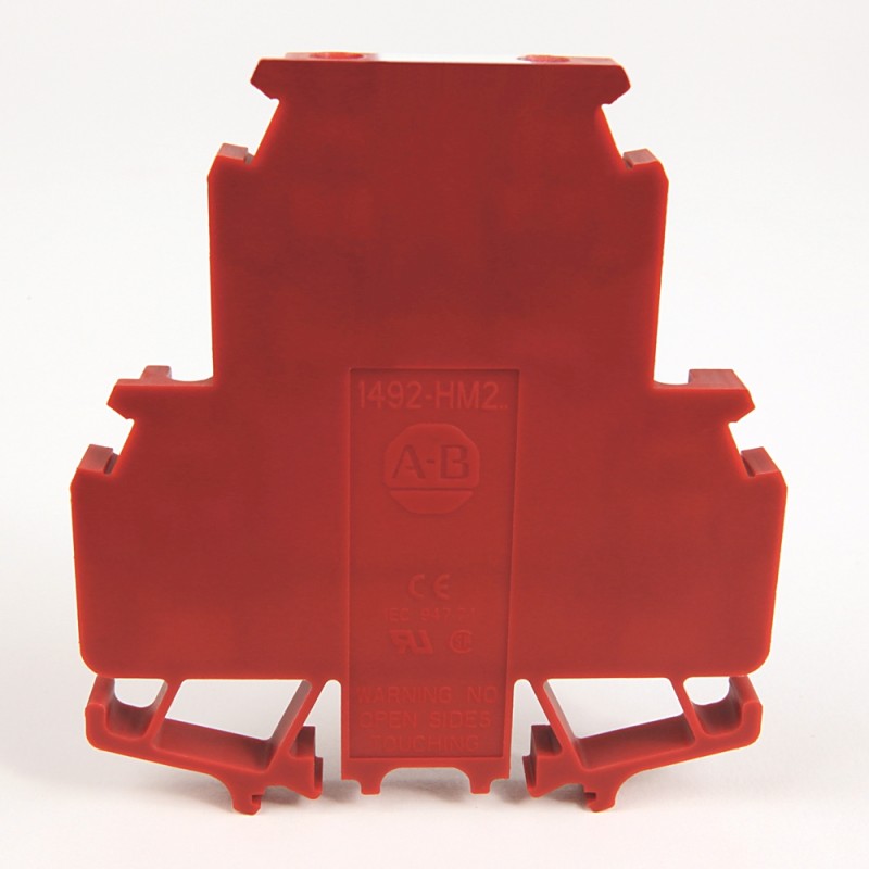 1 pcs - Rockwell Automation 1492-H Series Black DIN Rail Terminal Block, 4 - 0.05mm²