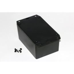 1 pcs - Hammond 1591XX Series ABS Enclosure, IP54, Flanged, 122 x 81 x 56mm