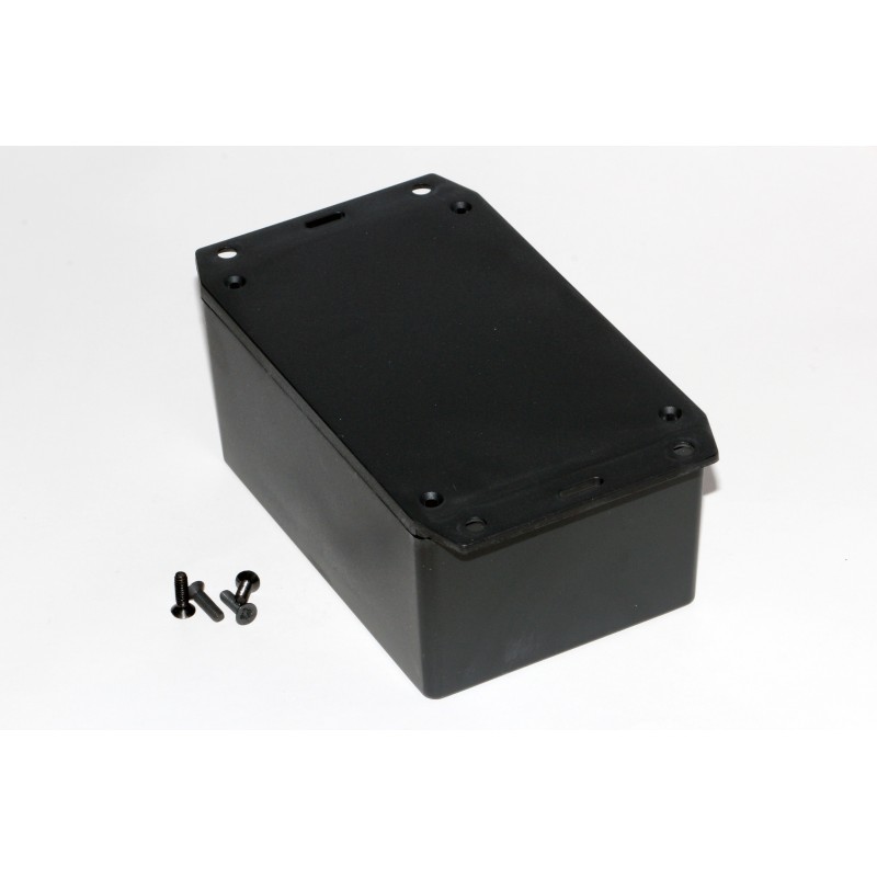 1 pcs - Hammond 1591XX Series ABS Enclosure, IP54, Flanged, 122 x 81 x 56mm