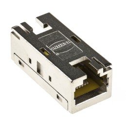 1 pcs - HARTING RJ45 Socket/RJ45 Socket Coupler, Cat6, Shielded