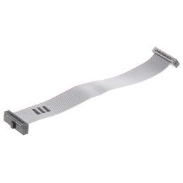 1 pcs - Samtec FFSD Series Flat Ribbon Cable, 20-Way, 1.27mm Pitch, 4in Length, Tiger Eye IDC to Tiger Eye IDC