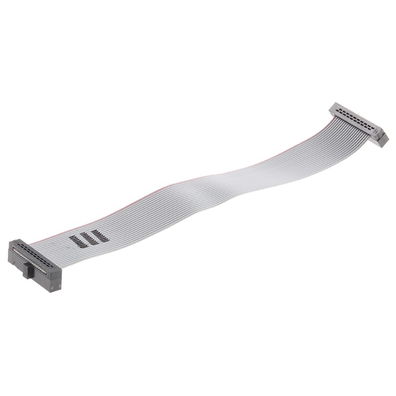 1 pcs - Samtec FFSD Series Flat Ribbon Cable, 20-Way, 1.27mm Pitch, 4in Length, Tiger Eye IDC to Tiger Eye IDC