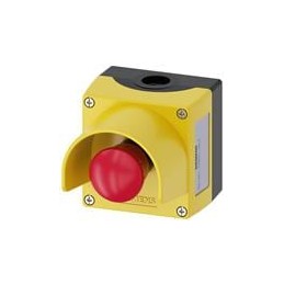 1 pcs : 3SU18010NB002AC2 - Emergency Stop Switches / E-Stop Switches ENC PLASTIC,EMERG STOP TWIST-RELEASE,2NC