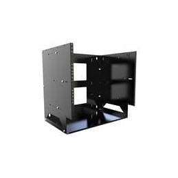 1 pcs : APBS198UBK - Racks & Rack Cabinets 8U ADJ WALL RACK WITH SHELF