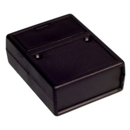 1 pcs - RS PRO Black ABS Enclosure, IP40, IK05, 83 x 28.7 x 63.2mm
