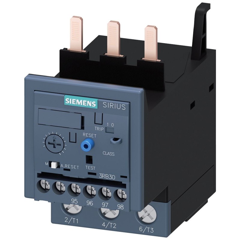 1 pcs - Siemens Solid State Overload Relay 1NC/1NO, 20 - 80 A F.L.C, 80 A Contact Rating, 75 kW, 690 V, SIRIUS