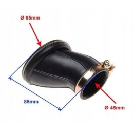 Rubber connecting the filter with the carburetor for Suzuki GN125