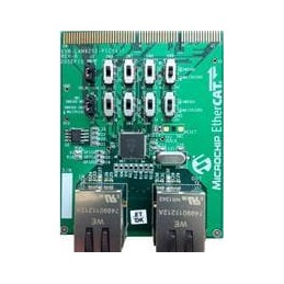 1 pcs : EVB-LAN9252-PICTAIL - Ethernet Development Tools LAN9252 PICTail Plus Explor 16