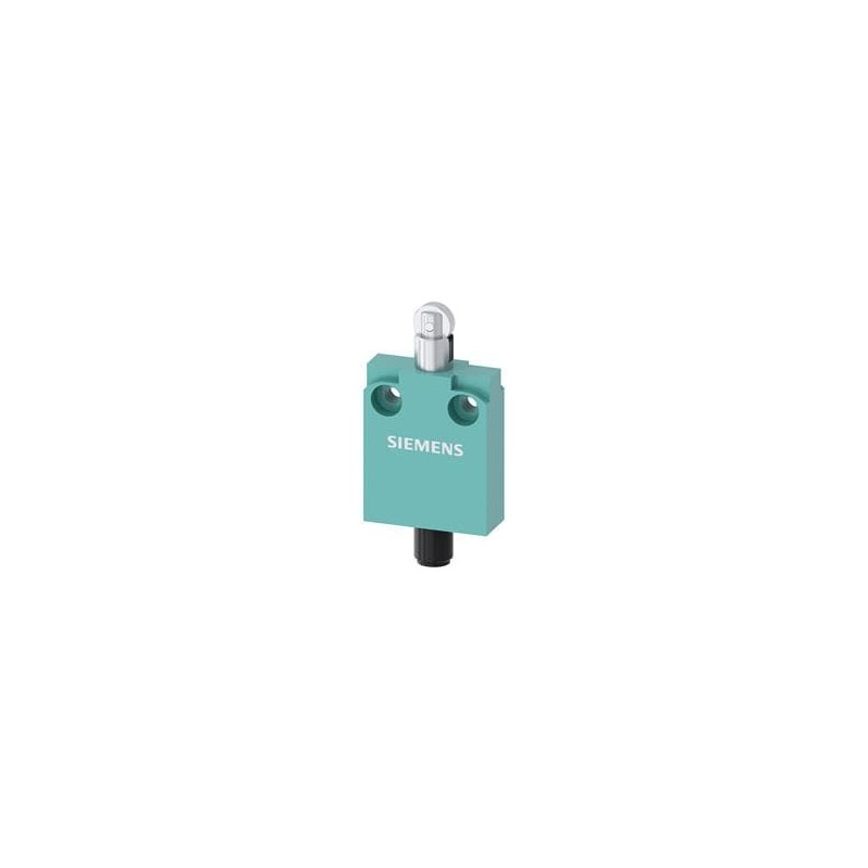 1 pcs : 3SE54230CD201EB1 - Limit Switches LIMSW,40MM,ROLL PLNGR,1NO+1NC SNAP,M12-5