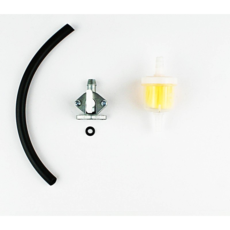 Set of fuel filter, pipe, tap, pocket bike motogeneric