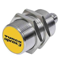 1 pcs - Turck Inductive Barrel-Style Proximity Sensor, M30 x 1.5, 20 mm Detection, PNP & NPN Output, 10 - 30 V dc, IP68