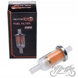 Fuel filter mini 8mm paper insert