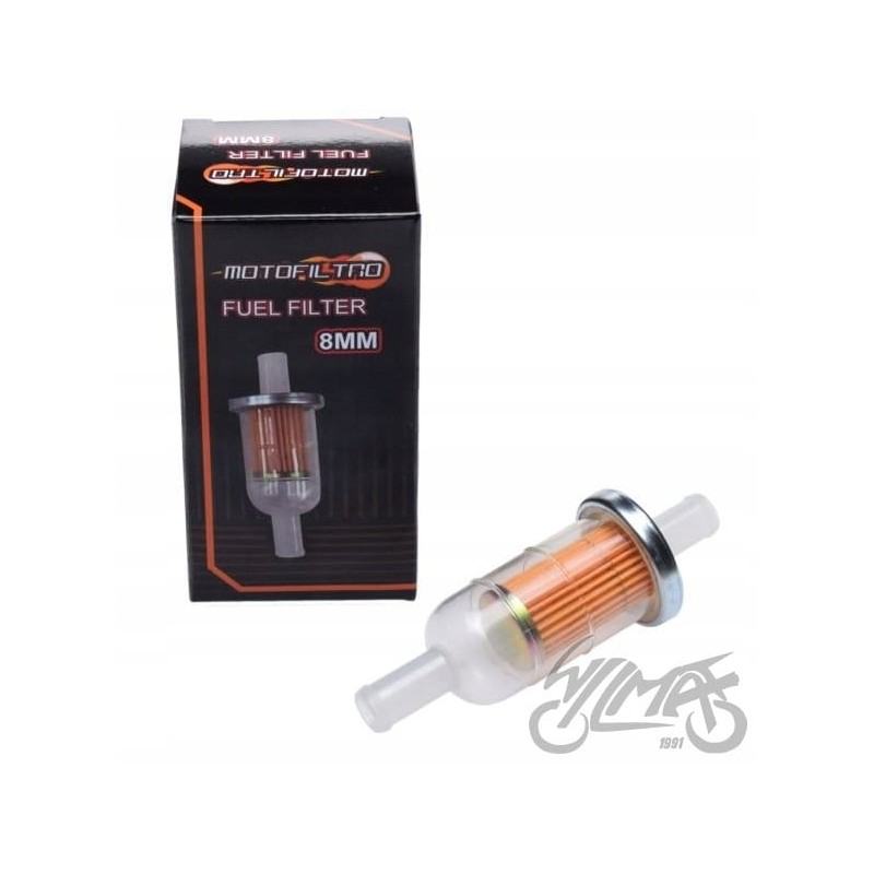 Fuel filter mini 8mm paper insert