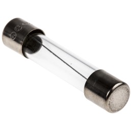 10 pcs - RS PRO 8A F Glass Cartridge Fuse, 6.3 x 32mm