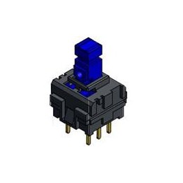 1 pcs : JN2UEENAGX - Pushbutton Switches LATCHING 2 POLE