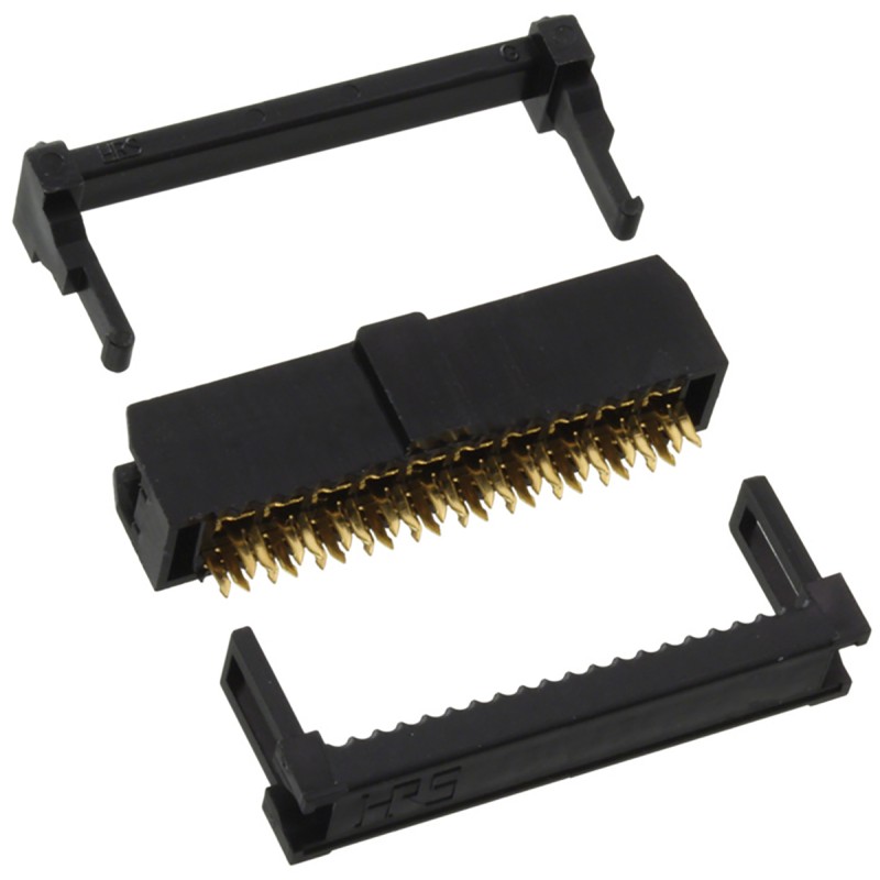 1 pcs - Hirose 20-Way IDC Connector Socket for Cable Mount, 2-Row