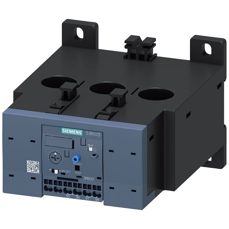 1 pcs - Siemens Overload Relay 1NC/1NO, 250 A F.L.C, 4 A Contact Rating, 250 kW, 3P, SIRIUS 3RB