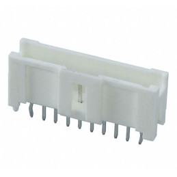 10 pcs - Molex MicroClasp Series Straight Through Hole PCB Header, 10 Contact(s), 2.0mm Pitch, 1 Row(s), Shrouded