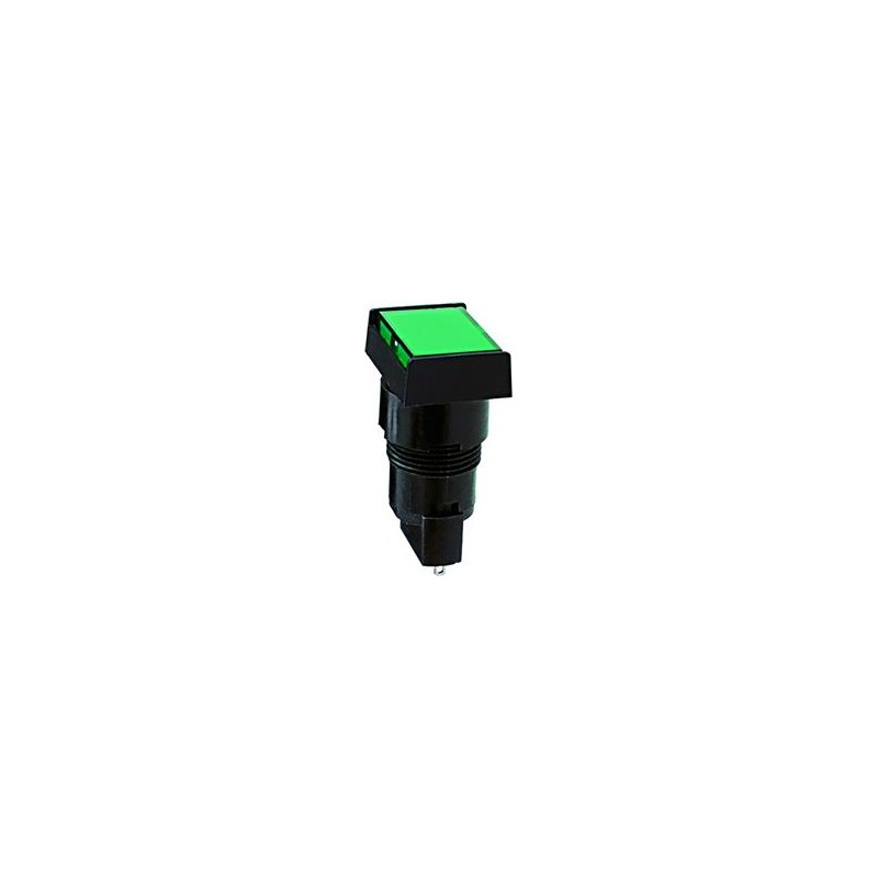 1 pcs : 1.65.111.051/0000 - LED Panel Mount Indicators LUMOTAST 75 IP40 Signal lamp rect.