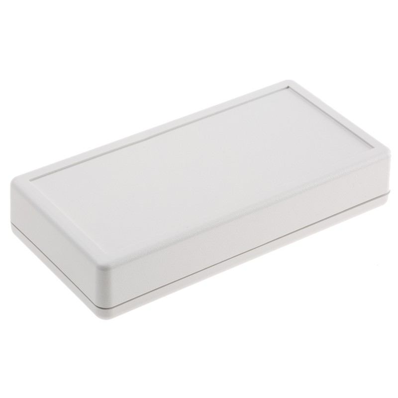 1 pcs - Hammond 1599 Series Grey ABS Handheld Enclosure, , IP54, 130 x 65 x 25mm