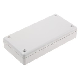 1 pcs - Hammond 1599 Series Grey ABS Handheld Enclosure, , IP54, 130 x 65 x 25mm