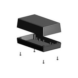 1 pcs : 152,BK - Enclosures for Industrial Automation 5.63 x 3.25 x 2.01 Black
