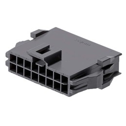 10 pcs - Molex, 201444 Female PCB Connector Housing, 2.5mm Pitch, 2 Row