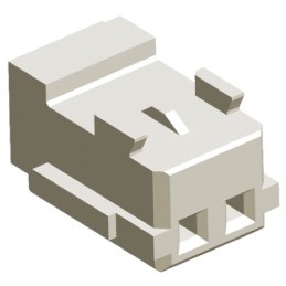 10 pcs - TE Connectivity, AMP Mini CT Female Connector Housing, 1.5mm Pitch, 2 Way, 1 Row