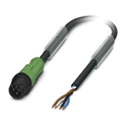 1 pcs - Phoenix Contact Male 4 way M12 to Sensor Actuator Cable, 5m