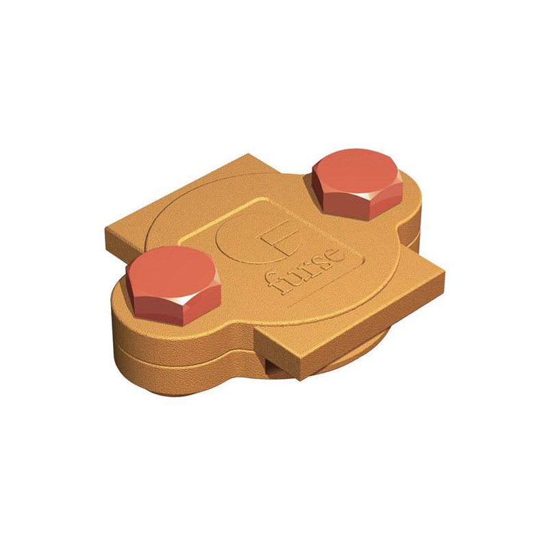 10 pcs - WJ Furse Copper Earth Clamp Max. Conductor Size 26 x 8mm