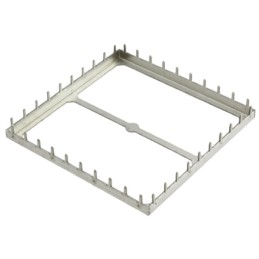 1 pcs - Wurth Elektronik Tin Plated Steel PCB Enclosure, 51 x 51 x 3mm