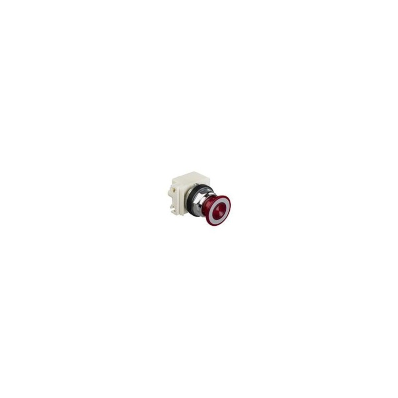 1 pcs : 9001KR9P35LRR - Pushbutton Switches PSHBTTN PILOTLIGHT 30MM
