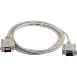 1 pcs - Roline Male 9 Pin D-sub to Male 9 Pin D-sub Serial Cable, 1.8m