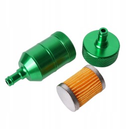 Metal fuel filter for cross atv quad