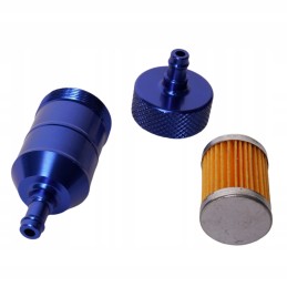 Metal fuel filter for cross atv quad