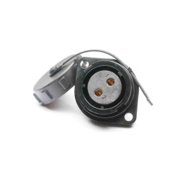 1 pcs - RS PRO Circular Connector, 2 Contacts, Flange Mount, Socket, Female, IP67