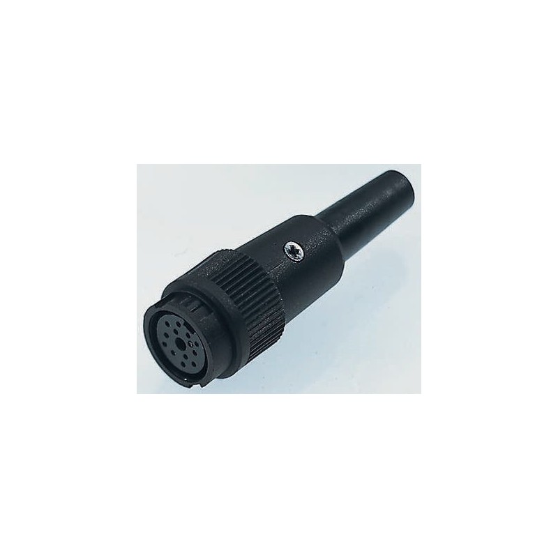 1 pcs - Binder Circular Connector, 4 Contacts, Cable Mount, Subminiature Connector, Socket, Female, IP40, 710 Series