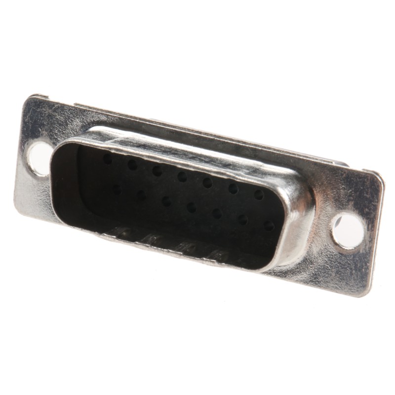 1 pcs - Provertha TMC 15 Way Cable Mount D-sub Connector Plug