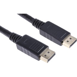 1 pcs - RS PRO Male DisplayPort to Male DisplayPort, PVC Cable, 1080p, 1m