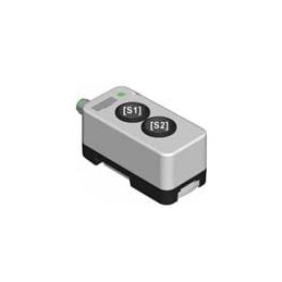 1 pcs : 80-4022.000 - Emergency Stop Switches / E-Stop Switches White housing, M12, 2x BR84, Asi profile S-7.A.7 (Spec. 3.0)