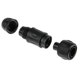1 pcs - Souriau Circular Connector, 8 Contacts, Cable Mount, Plug, Male, IP68, IP69K, UTS Series