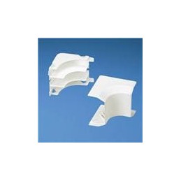 1 pcs : T45ICIW - Wire Ducting & Raceways T-45 Inside Corner Fitting