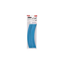 10 pcs - HellermannTyton Heat Shrink Tubing, Blue 6.4mm Sleeve Dia. x 200mm Length 3:1 Ratio, HIS-3 BAG Series