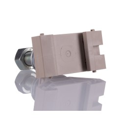 1 pcs - Weidmuller WF 12 Series Brown Stud Terminal, 120mm², Single-Level, Bolt Termination